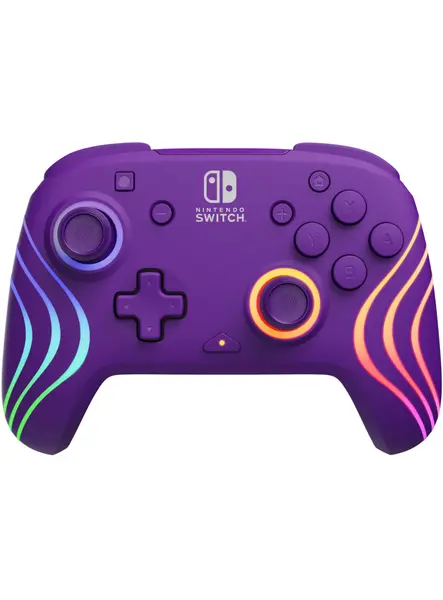Pdp Afterglow Wave Wireless Controller Purple
