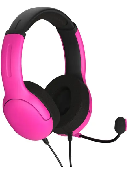 Pdp Airlite Headset Wired Nebula Pink