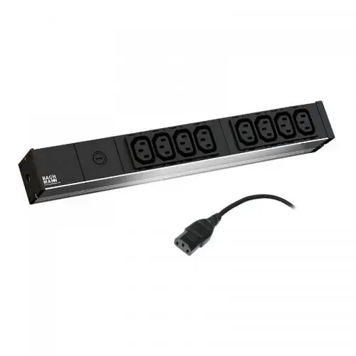 PDU Bachmann 333.540, 8x C13, Negru