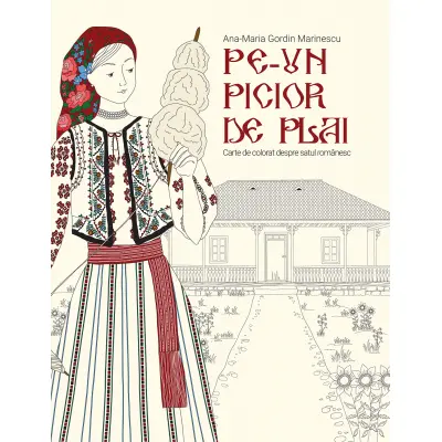 Pe-un picior de plai. Carte de colorat