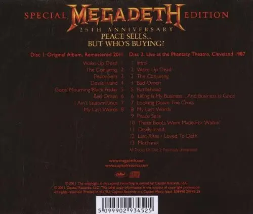Peace Sells… But Who's Buying? | Megadeth