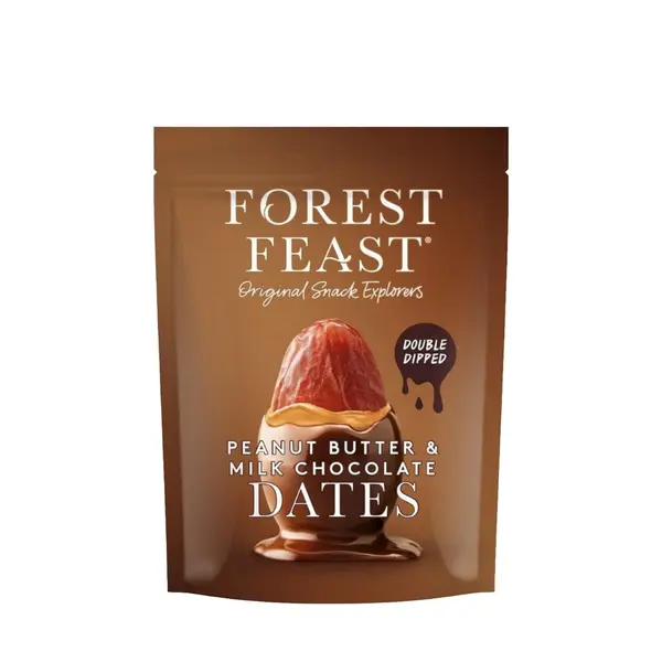 Peanut butter & milk chocolate dates 140 gr