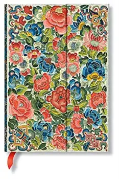 Pear Garden, Midi Lined Journal. Hardcover, Wrap Closure, 120 gsm, ribbon marker, memento pouch/***