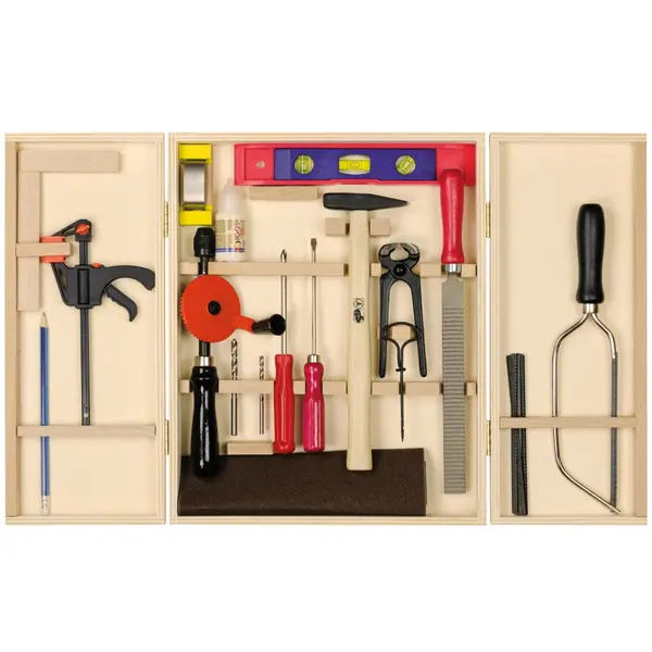 Pebaro Pebaro 412, Set profesional pentru lucrul cu lemnul, ambalat in cutie de lemn