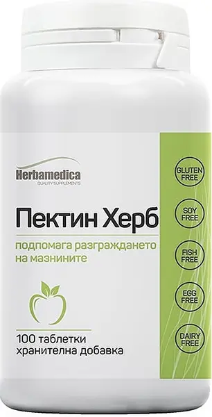 Pectin Herb, 100 tablete, Herbamedica