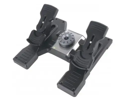 Pedale pentru simulator de zbor Logitech G Saitek PRO Flight, USB