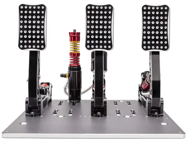 Pedale Simagic – P2000-S100R, 3 pedale, Crimson Edition (PC)