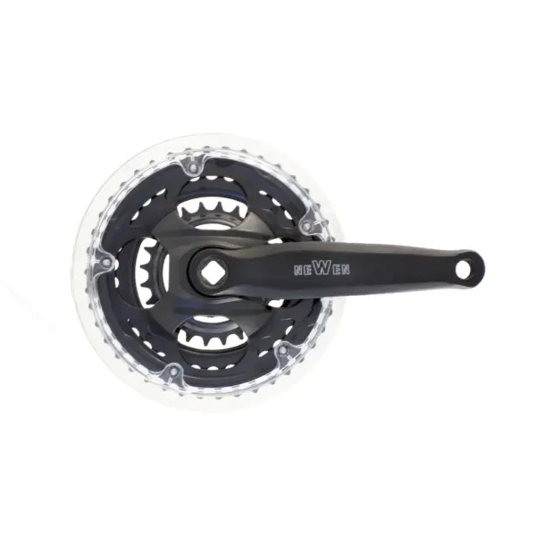 Pedalier RMS, MTB, ax patrat, 42 34 24T, otel, 170mm
