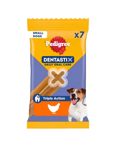 PEDIGREE DentaStix baton dentar caini talie mica 7 buc - 110g