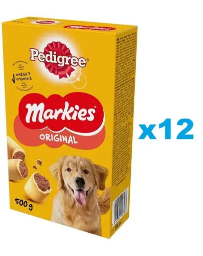 PEDIGREE Markies Original 12x500g Biscuiti pentru caini