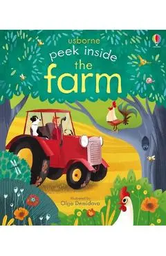 Peek Inside the Farm - Anna Milbourne
