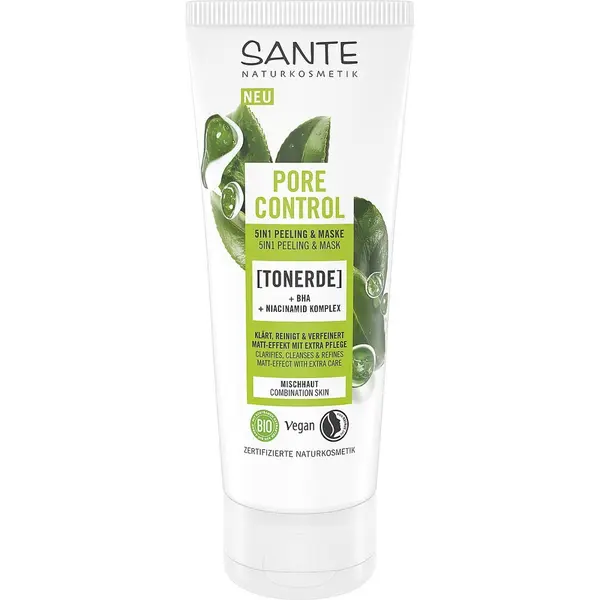 Peeling si masca Pore Control 5 in1 cu BHA si niacinamida - 100 ml