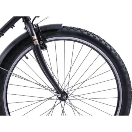 PEGAS FURCA PEGAS 26 1-1/8 STRADA 1 15-2 YS768, negru