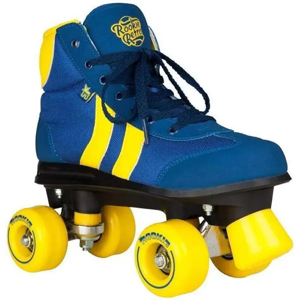 PEGAS Role PEGAS Rookie Retro RKE-SKA-0393, marime 38, rulmenti de precizie ABEC 7, galben/albastru