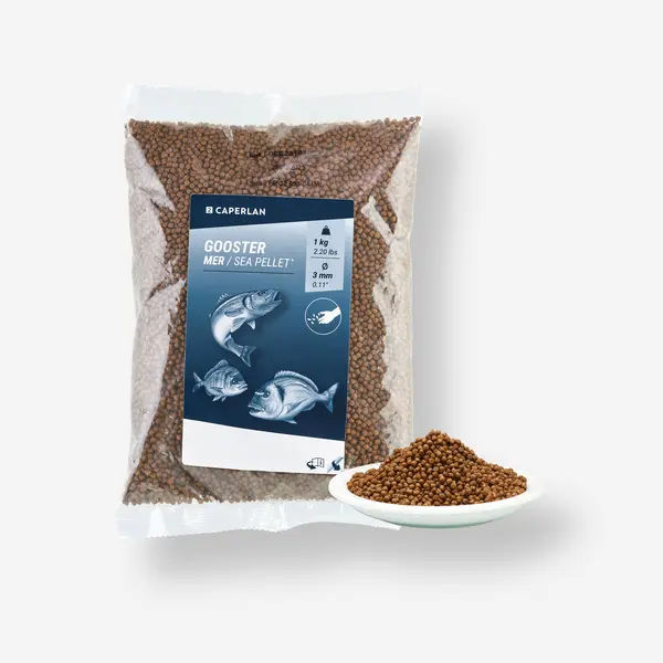Peleți gooster lup de mare & doradă pescuit marin 1kg