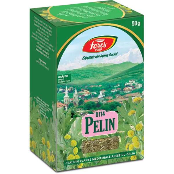 Pelin, iarba, D114, ceai la punga, Fares | 50G