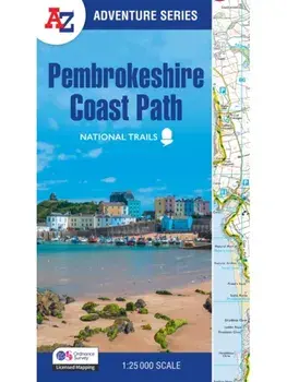 Pembrokeshire Coast Path. With Ordnance Survey Mapping, New Revised Third edition, Paperback/A-Z Maps