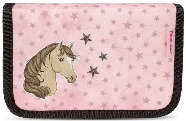 Penar Belmil - Star Horses, cu 1 fermoar si pliu dublu