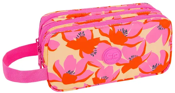 Penar Cool Pack Primus - Flores Rosa, cu 3 fermoare și mâner
