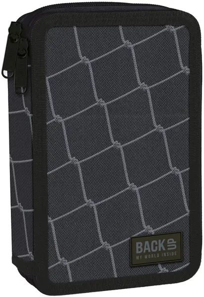 Penar cu instrumente de scris BackUp DW - Grid, 2 fermoare