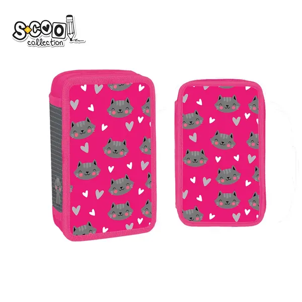 Penar echipat, 2 fermoare, 29 piese, Purrfect S-Cool