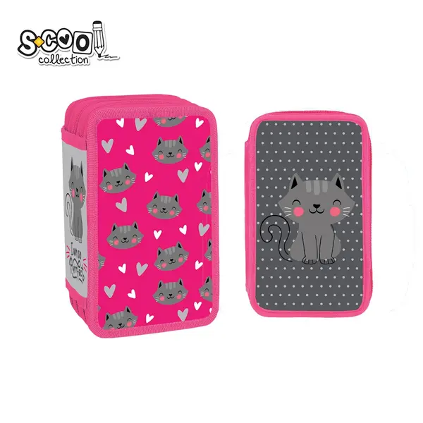 Penar echipat, 3 fermoare, 39 piese, I am so Purrfect S-Cool