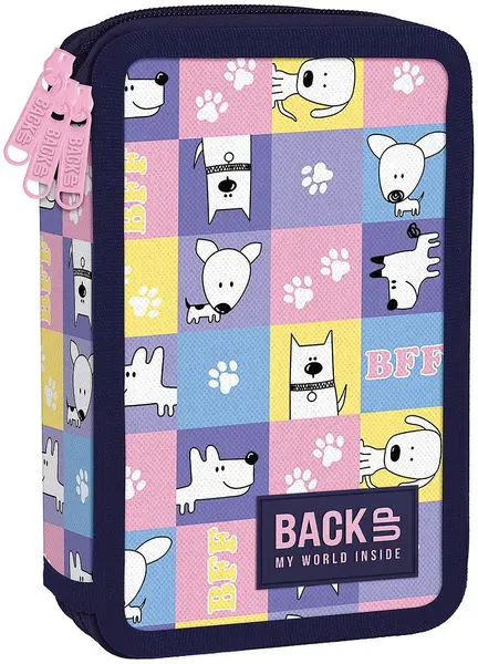 Penar echipat BackUp 8 EW - BFF Dogs, 3 fermoare