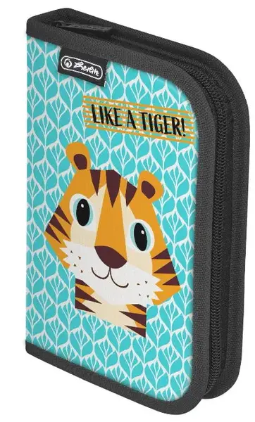 Penar echipat Herlitz, 26 piese, 1 clapa, motiv Cute Animals Tiger