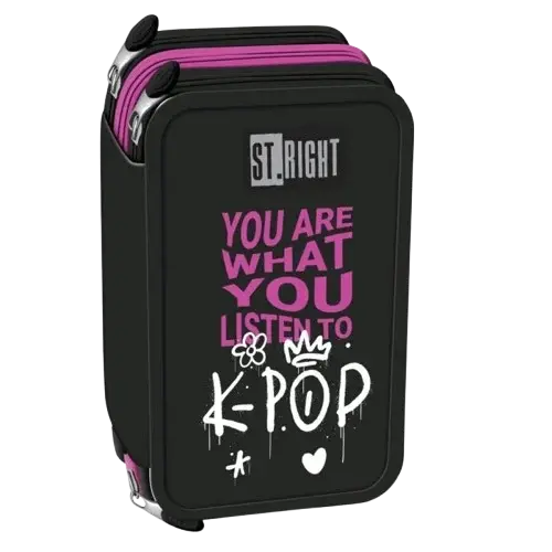 Penar echipat St.Majewski St. Right K-POP Rhythm cu 3 compartimente