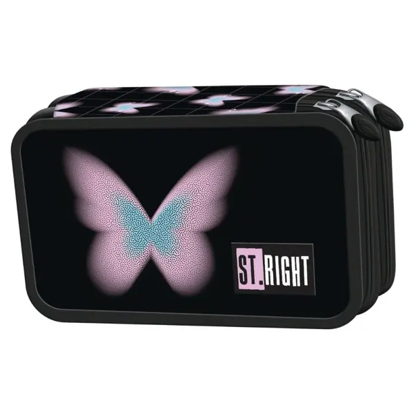 Penar echipat St. Majewski St. Right Pastel Butterfly, 2 compartimente