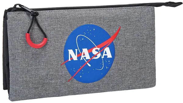 Penar Kstationery NASA - cu 3 compartimente și 1 fermoar