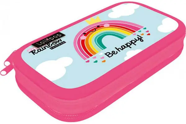Penar Lizzy Card Happy Rainbow - cu 2 fermoare