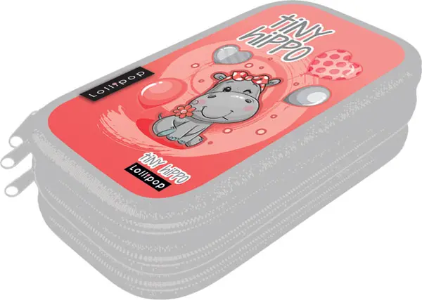 Penar Lizzy Card Lollipop Thiny Hippo - Cu 3 fermoare