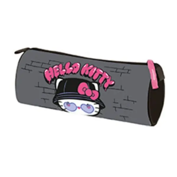Penar neechipat St. Majewski Hello Kitty, 1 compartiment, cilindric, 21 x 10 x 7 cm