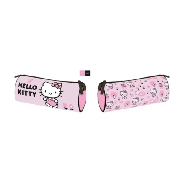 Penar neechipat St. Majewski Hello Kitty, 1 compartiment, cilindric, 21 x 10 x 7 cm