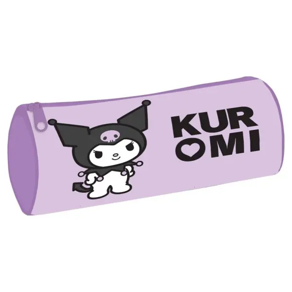 Penar neechipat St. Majewski Kuromi Violet, 1 compartiment, cilindric, 21 x 10 x 7 cm