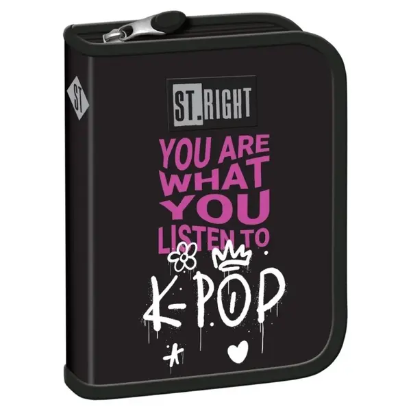 Penar neechipat St.Majewski St. Right K-POP Rhythm cu un compartiment si 2 extensii