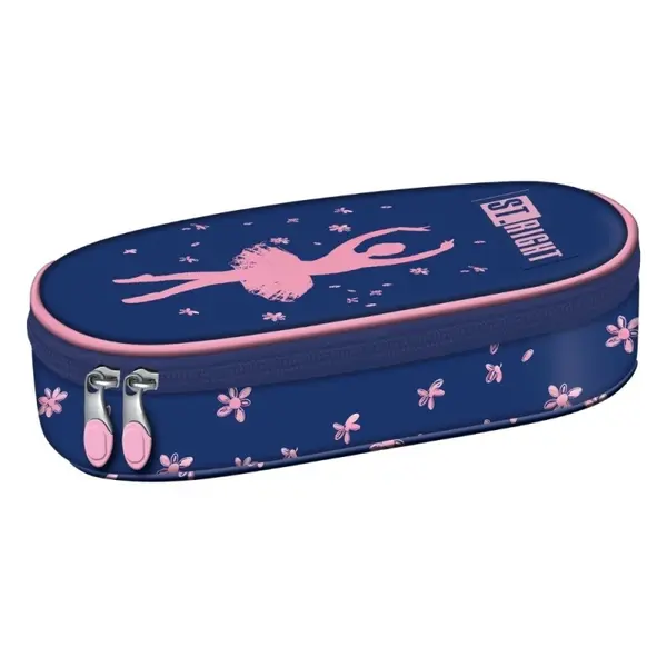Penar neechipat St. Majewski St. Right Pink Ballerina, 1 compartiment, oval, 24 x 10 x 6 cm