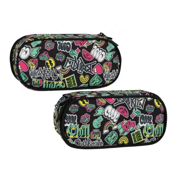 Penar neechipat Starpak Cool School, 1 compartiment, oval, 24 x 10 x 6 cm