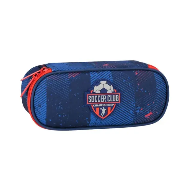 Penar neechipat Starpak Football, 1 compartiment, 1 extensie, oval, 5 x 22 x 9.5 cm