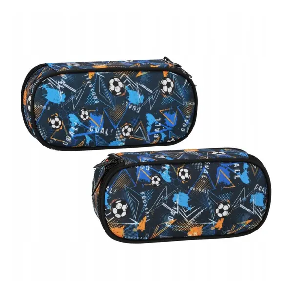 Penar neechipat Starpak Football, 1 compartiment, 1 extensie, oval, 5 x 22 x 9.5 cm