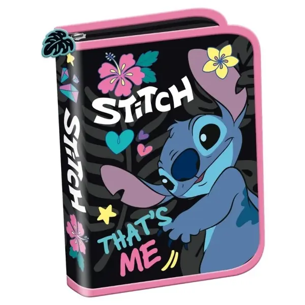 Penar neechipat Stitch cu un compartiment si 2 extensii