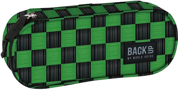 Penar oval BackUp 8 A - Checkerboard Green