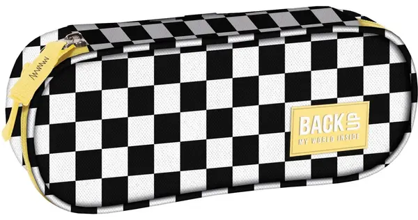 Penar oval BackUp 8 A - Checkerboard Yellow