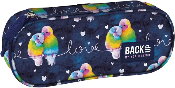 Penar oval BackUp A - Lovebirds, 1 fermoar