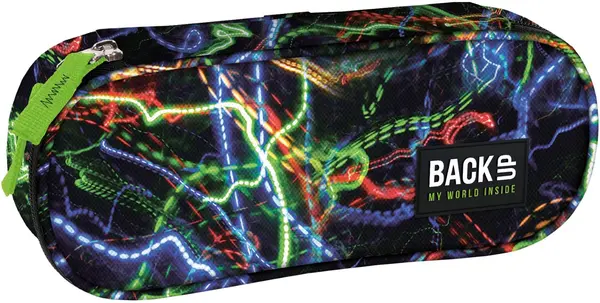 Penar oval BackUp A - Neon, 1 fermoar