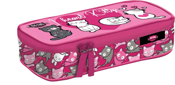 Penar oval Lizzy Card KitTok Heart Kitty - Comfort