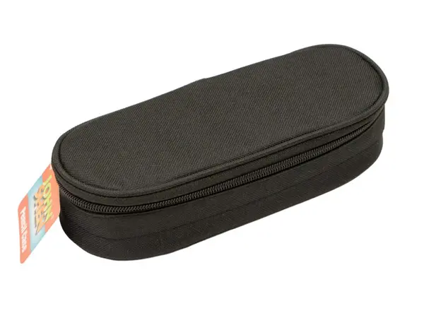 Penar oval neechipat cu un compartiment si o extensie,24x10x6 cm
