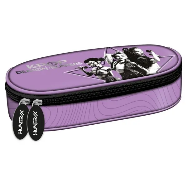Penar oval neechipat St. Majewski KPOP Demon Hunters, 1 compartiment, mov, 24x10x6 cm