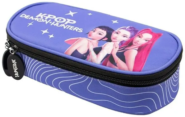 Penar oval St. Majewski KPop Demon Hunters - Violet, cu 1 fermoar